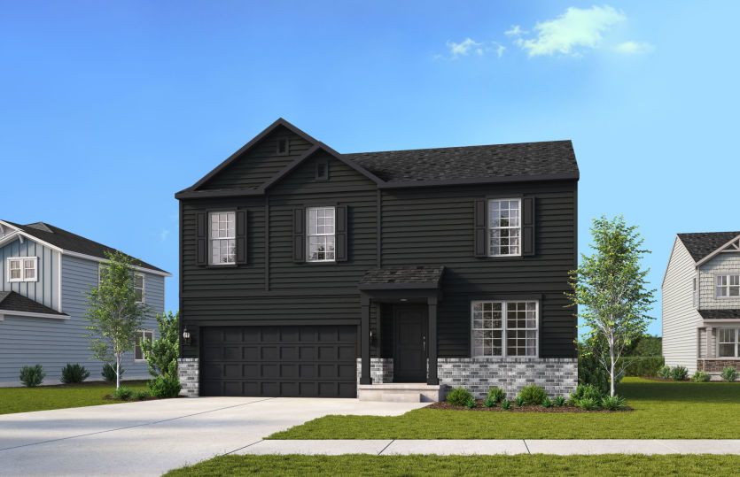 Hampton - Wolf Ridge: Indianapolis, Indiana - Pulte Homes