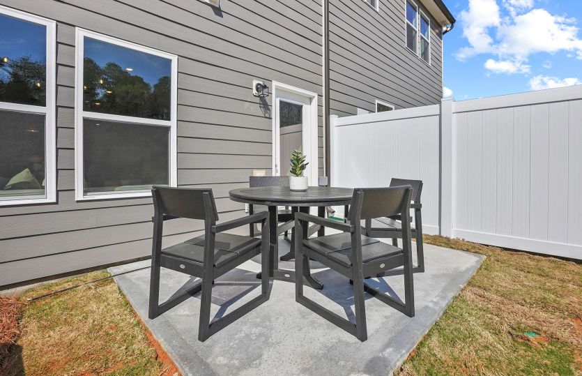 Patio with Seating