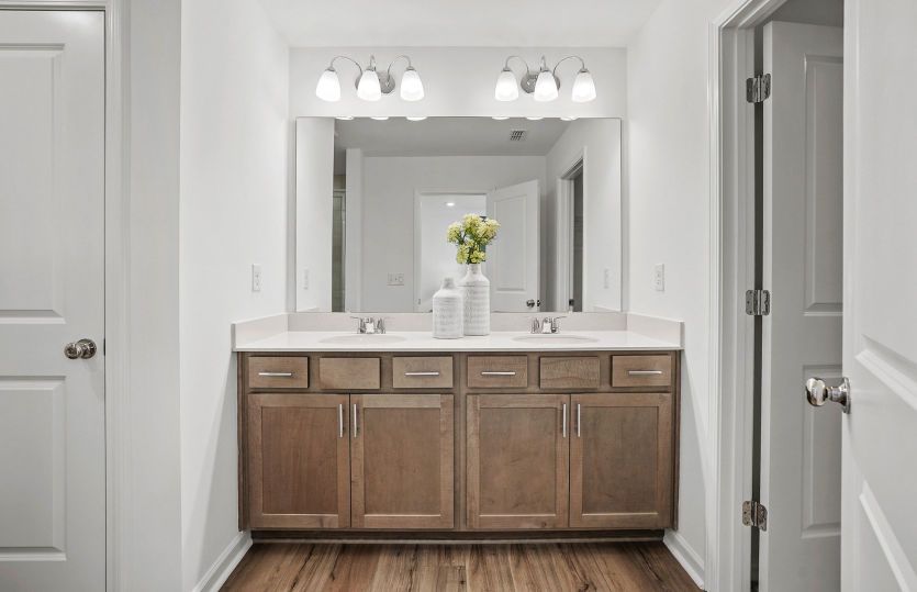 Double Vanity in Owner's Bath