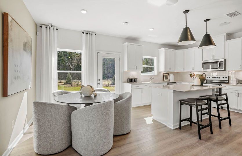 Kitchen Overlooks Cafe