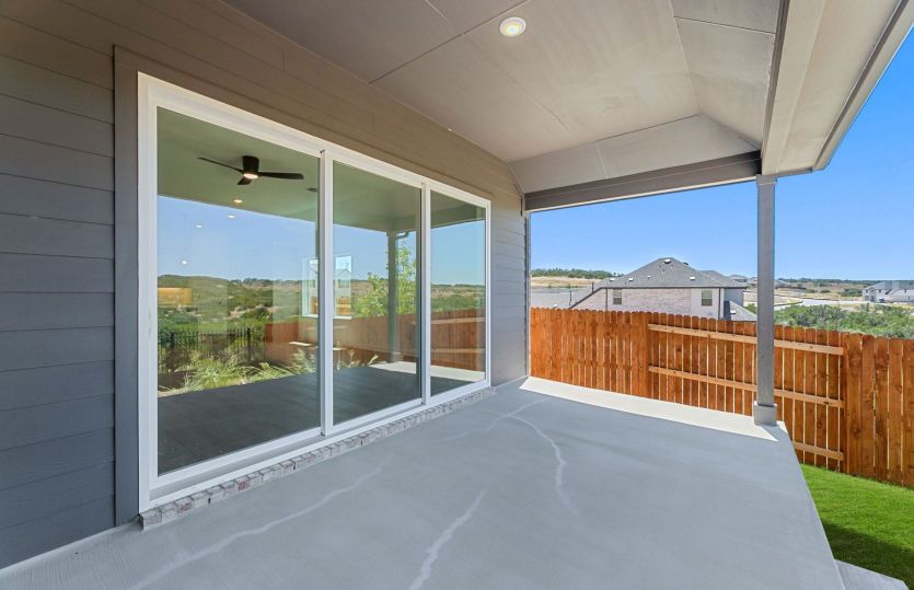 Covered Back Patio