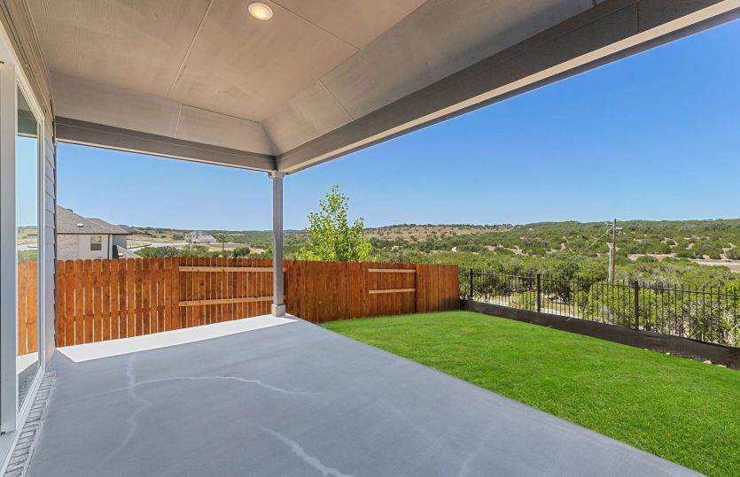 Covered Back Patio