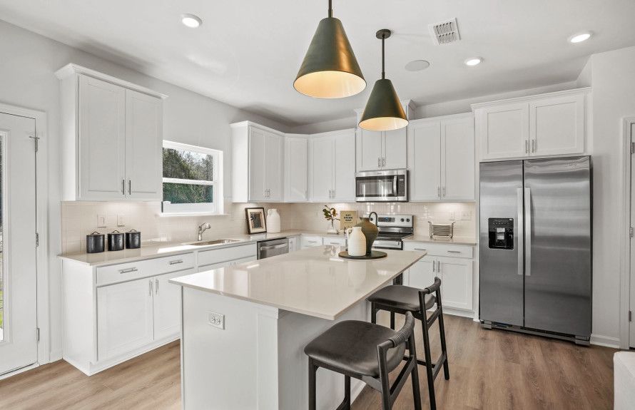 Kitchen with Large Islands