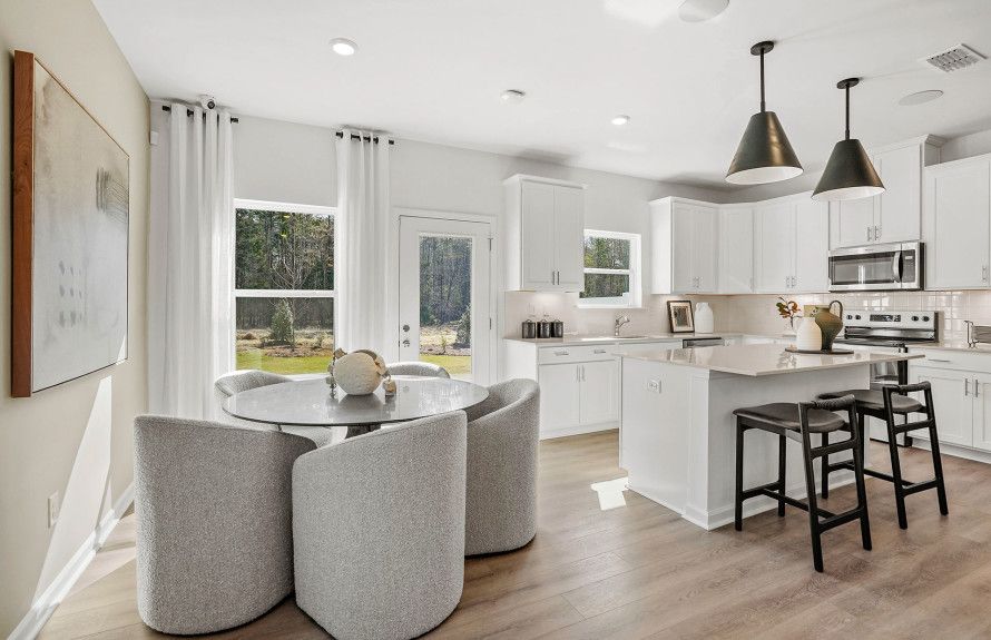 Kitchen Overlooks Cafe