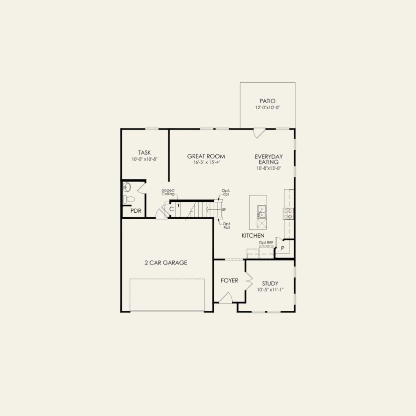 First Floor 4 br / 2 ba