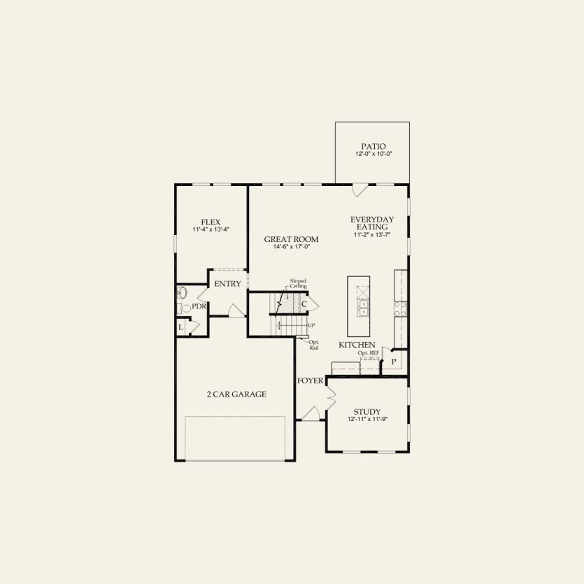 First Floor 4 br / 2 ba