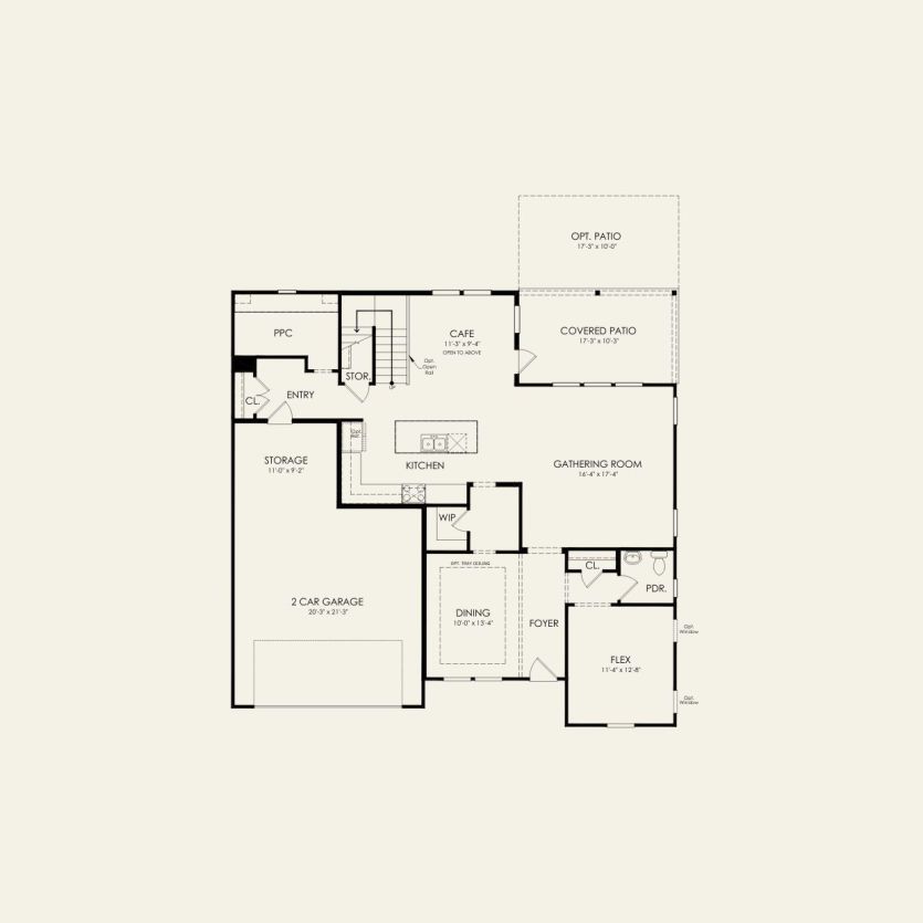 First Floor 4 br / 2 ba