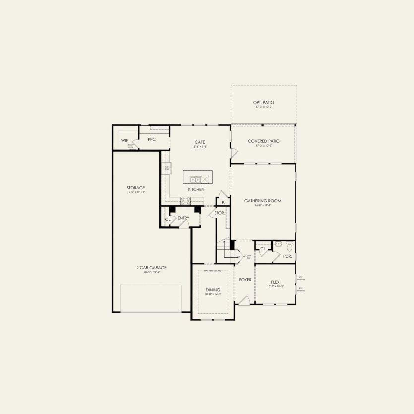 First Floor 4 br / 2 ba