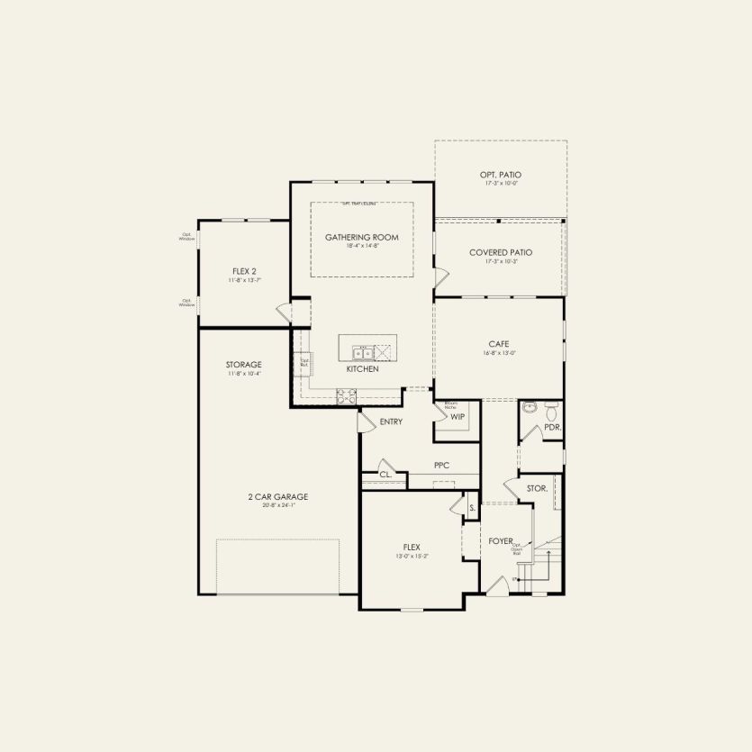 First Floor 4 br / 3 ba