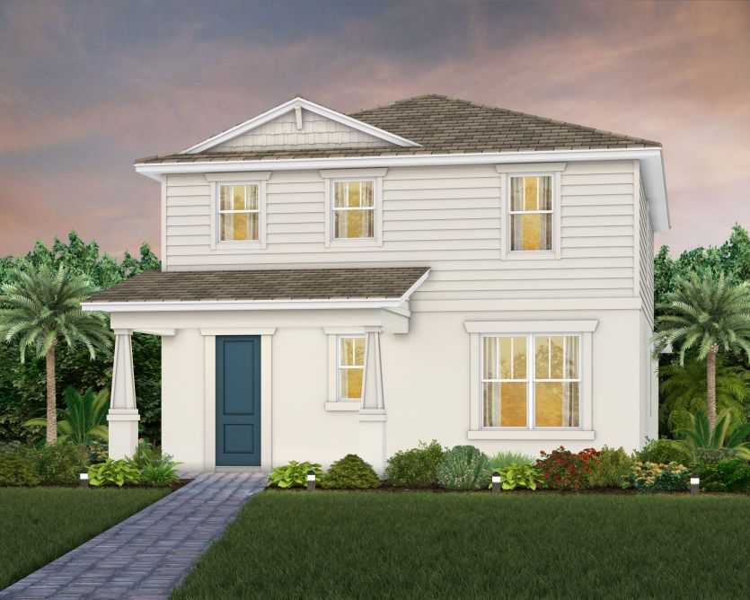 Exterior CR101 in Craftsman Heron Plume