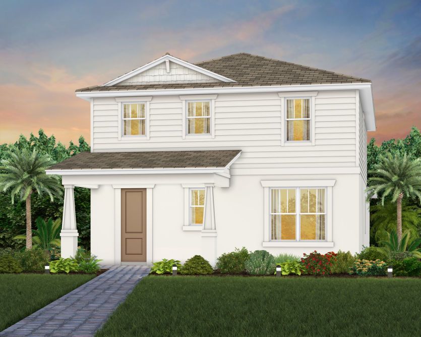 Exterior CR101 in Craftsman Snowbound