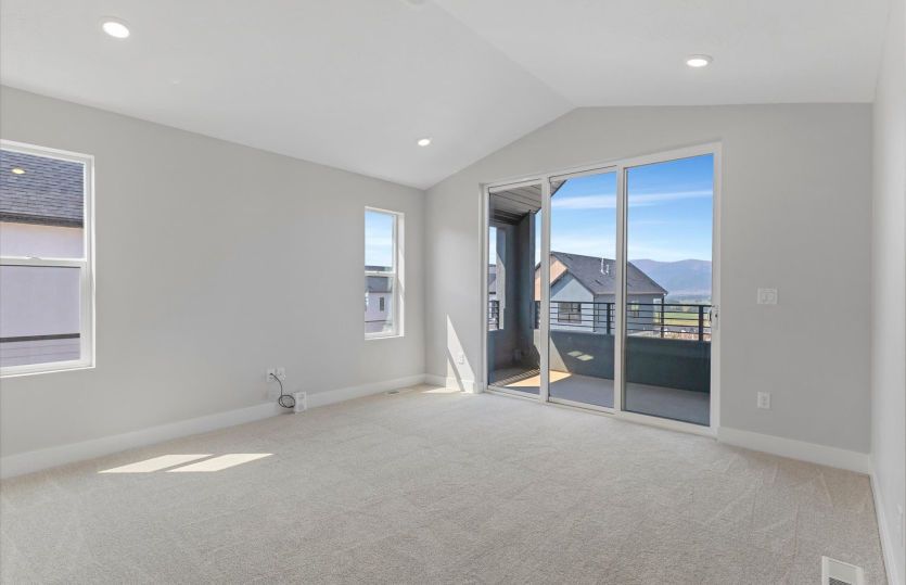 Main Level Owner's Suite with Vaulted Ceilings