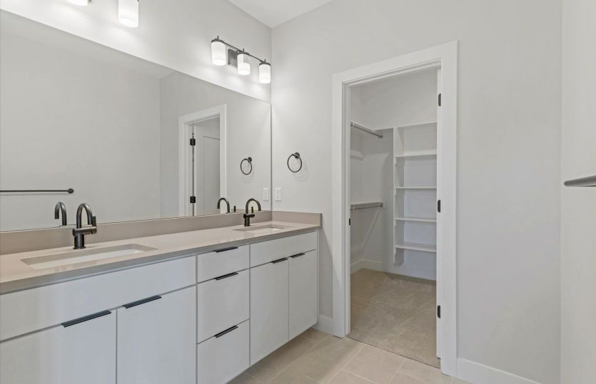 Owner's Bath with Large Walk-in Closet