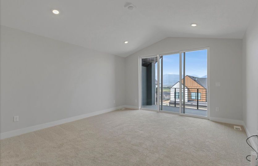 Owner's Suite with Vaulted Ceilings