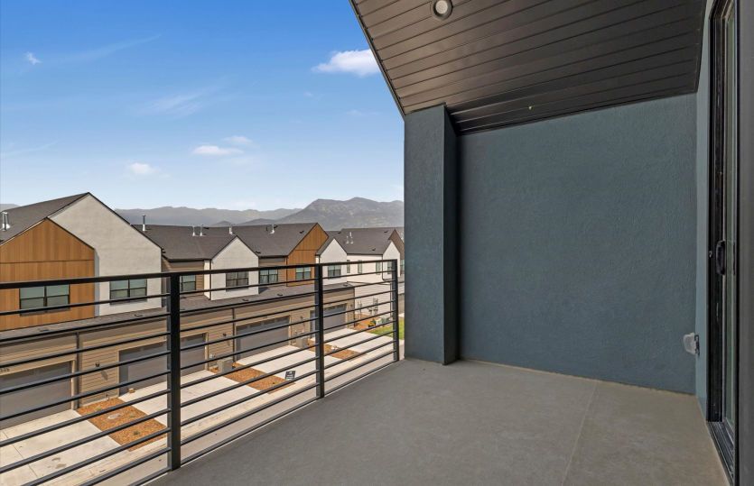 Private Balcony at Owner's Suite