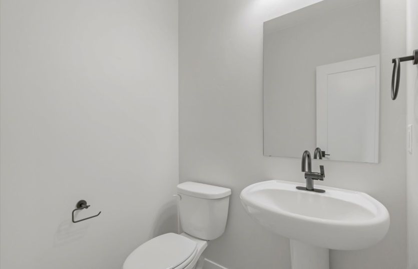 Basement Powder Bath