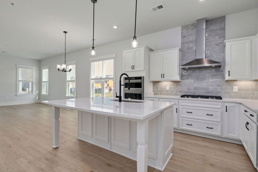 Kitchen - Modern kitchen design with stylish finishes.