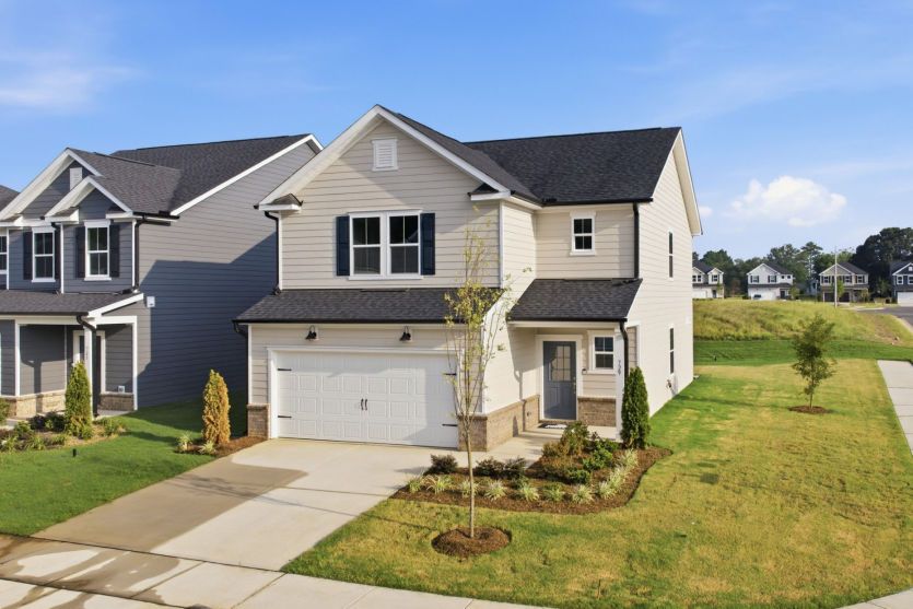 Harris #194 - Elevation LC1A - Functional Home built for Life, Work & Family