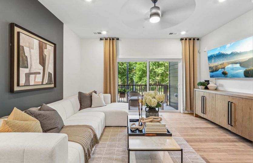 Spacious Gathering Room - Model Representation