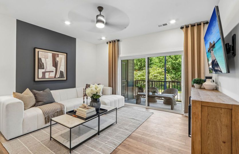 Gathering Room with Access to the Balcony - Model Representation