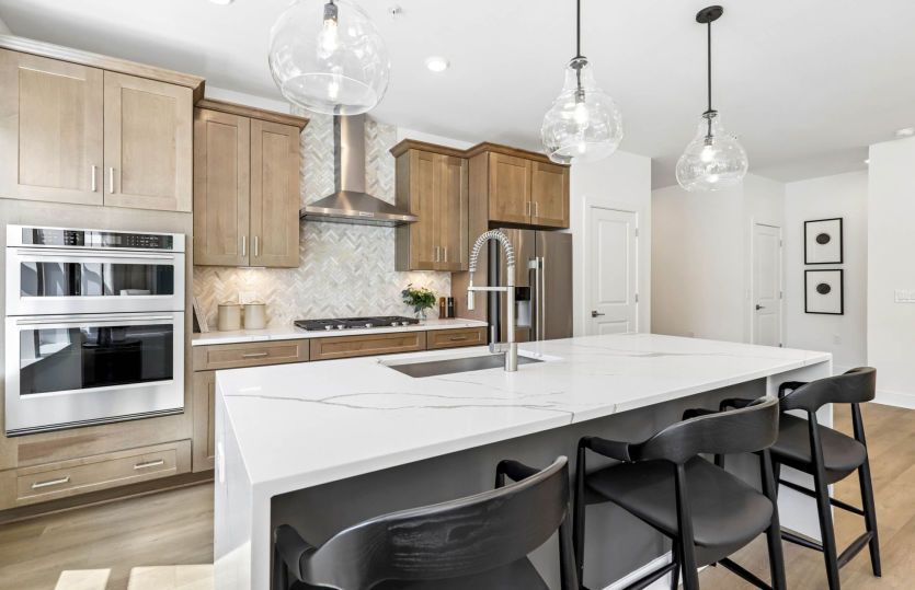 Gourmet Kitchen with Optional Cascade Island