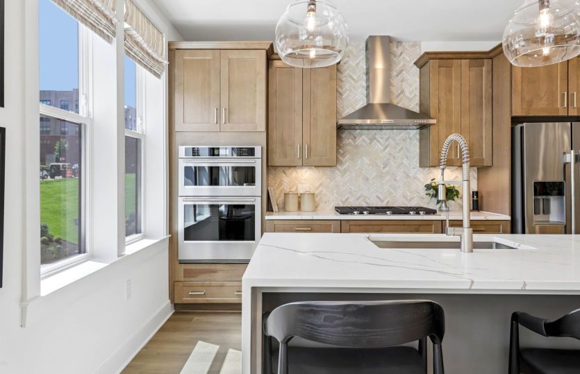 Spacious Kitchen with Expansive Island