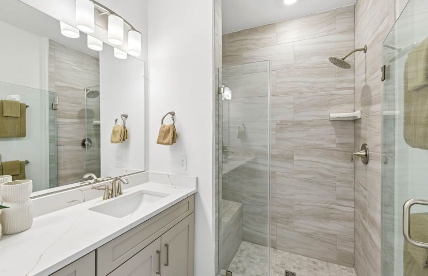 Luxurious Owner's Suite with Dual Sinks