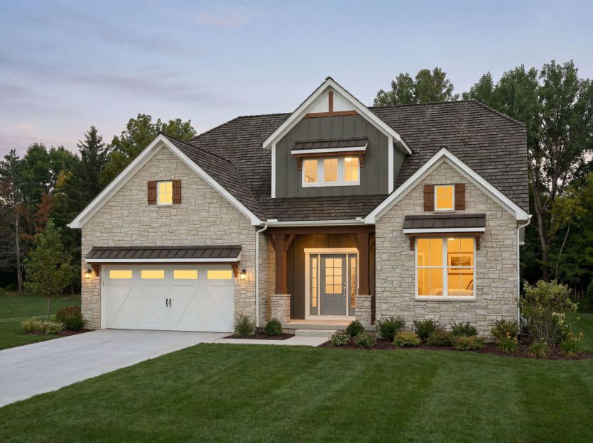 Bourges - Renaissance Park at Geauga Lake - Ranch Homes: Aurora, Ohio - Pulte Homes
