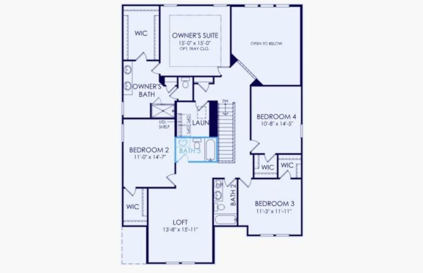 Second Floor Layout