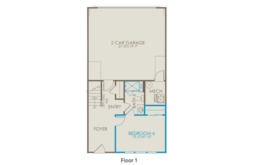 Layout Floor 1