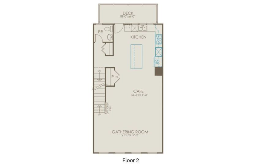 Layout Floor 2