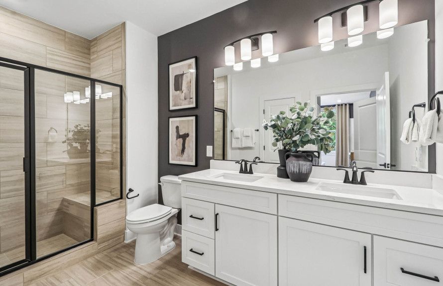 Luxurious Owner's Suite with Dual Sinks