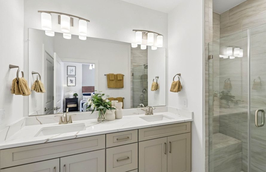 Luxurious Owner's Suite with Dual Sinks