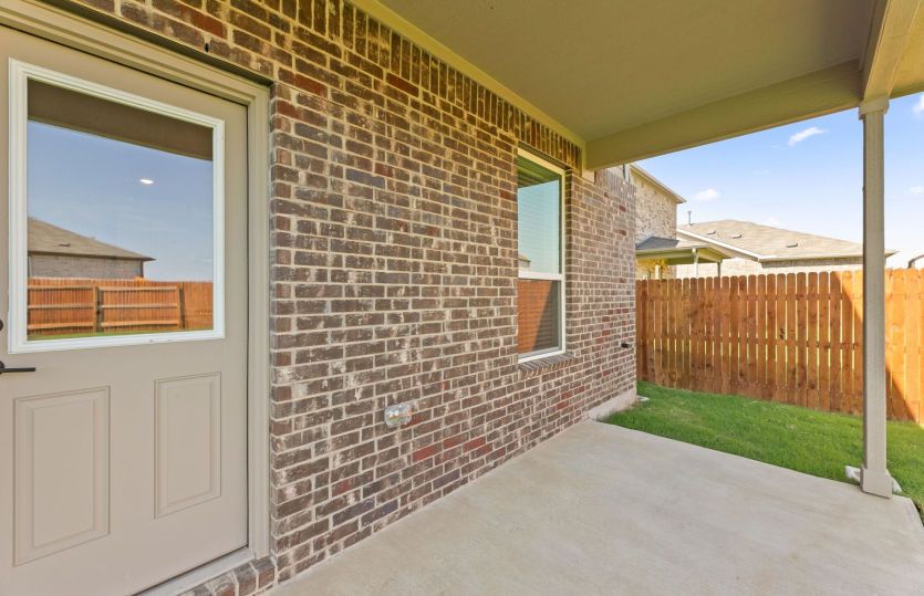 Covered Back Patio