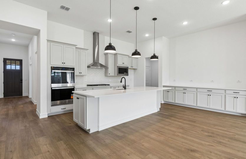 Beautiful open concept kitchen