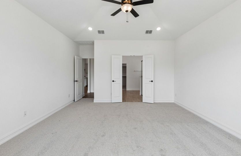 Spacious owners suite