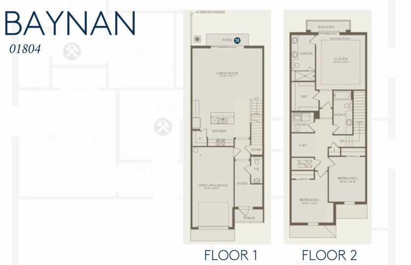 Baynan 01804 Floorplan