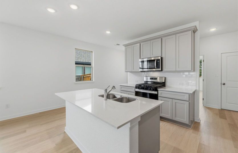 Representational Photo- Open Kitchen
