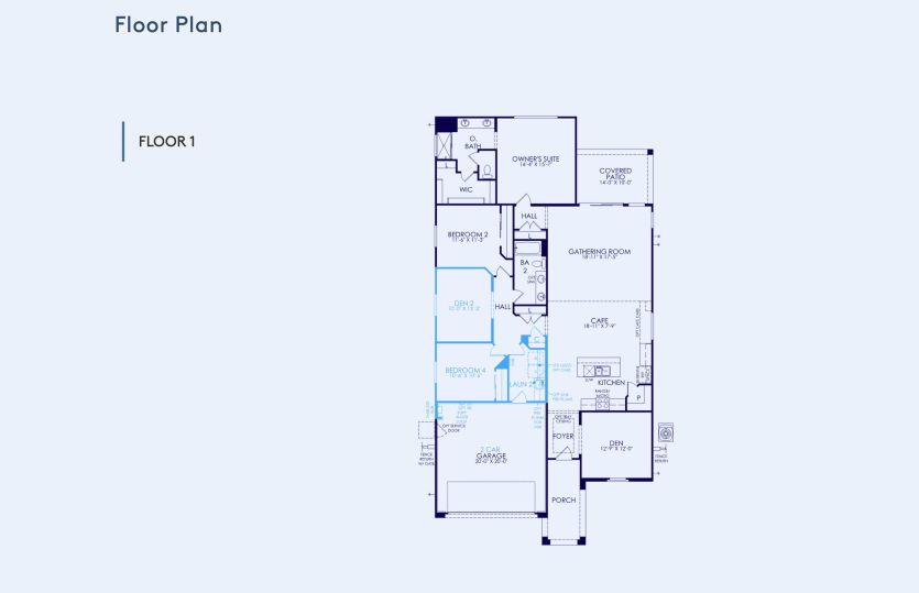 Barletta Floor Plan, Quick Move-In Home, Floor 1