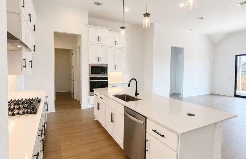 Kitchen Open to the Gathering Space