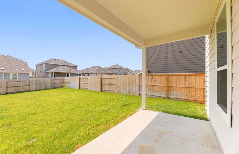 Covered Back Patio