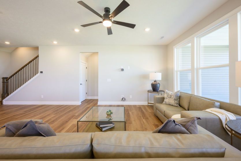 Gathering Room with Large Windows and Natural Light