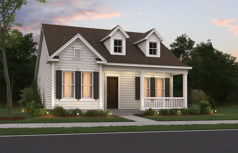 Belleview Exterior 1 with a covered front porch