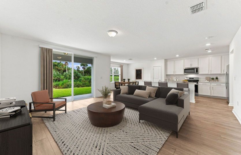 Virtually Staged - Open Gathering Room