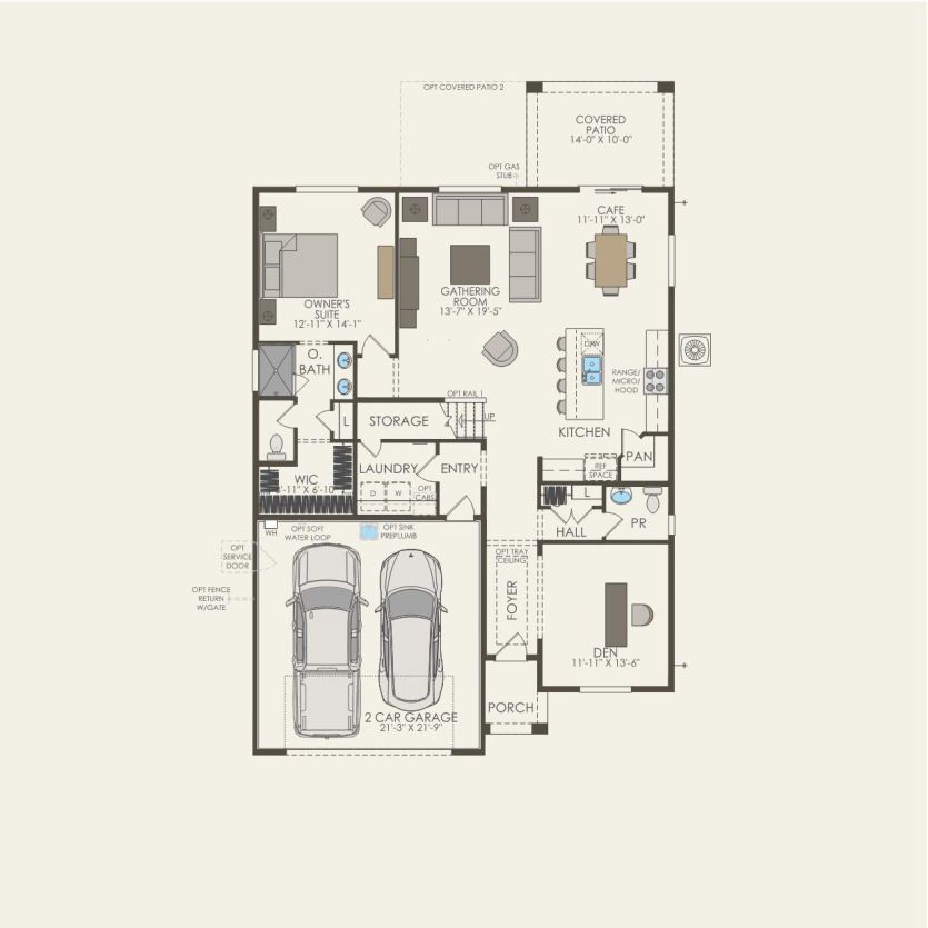 First Floor 4 br / 2.5 ba