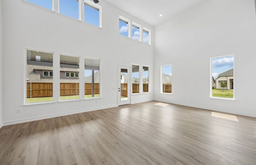 Large windows and natural light throughout