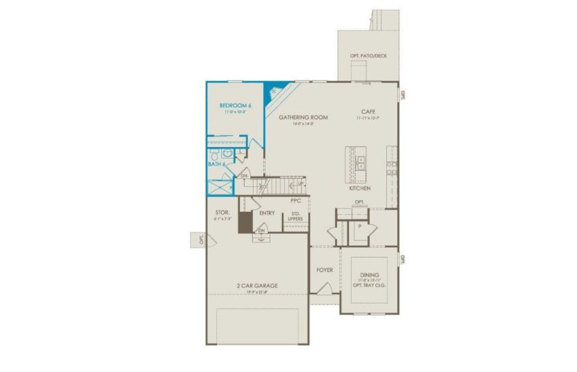 1st Floor Layout