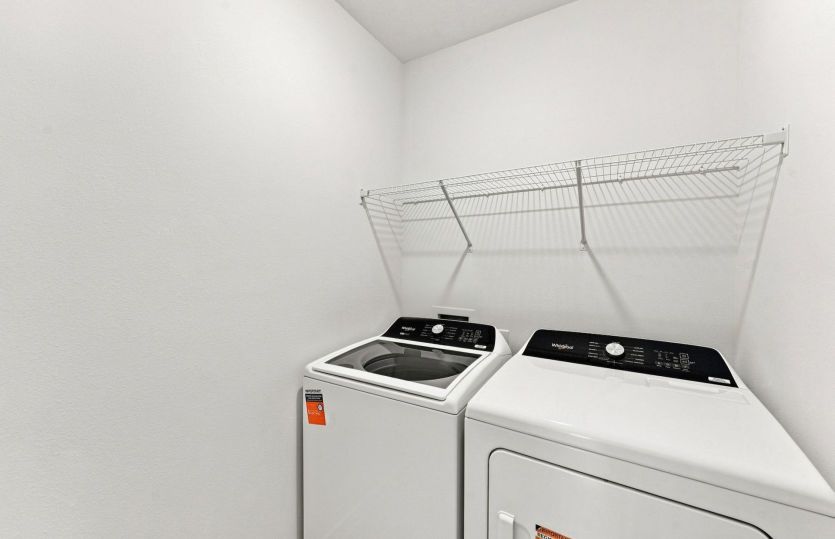 Laundry Room w/Whirlpool Washer & Dryer