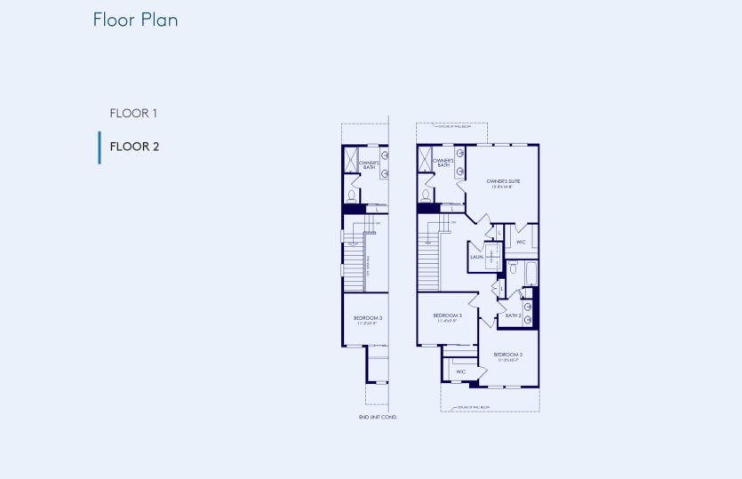 Ashton Floor Plan, Quick Move-In Home, Floor 2