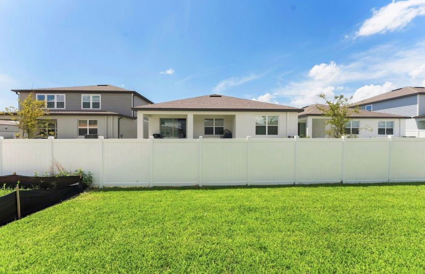 Fenced Backyard